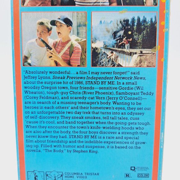 Stand by Me (1986) Stephen King Movie Used VHS Tape Classic Movie Collectible - Picture 5 of 7